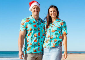 Christmas Pool Party Festive Shirts - Island Style Clothing